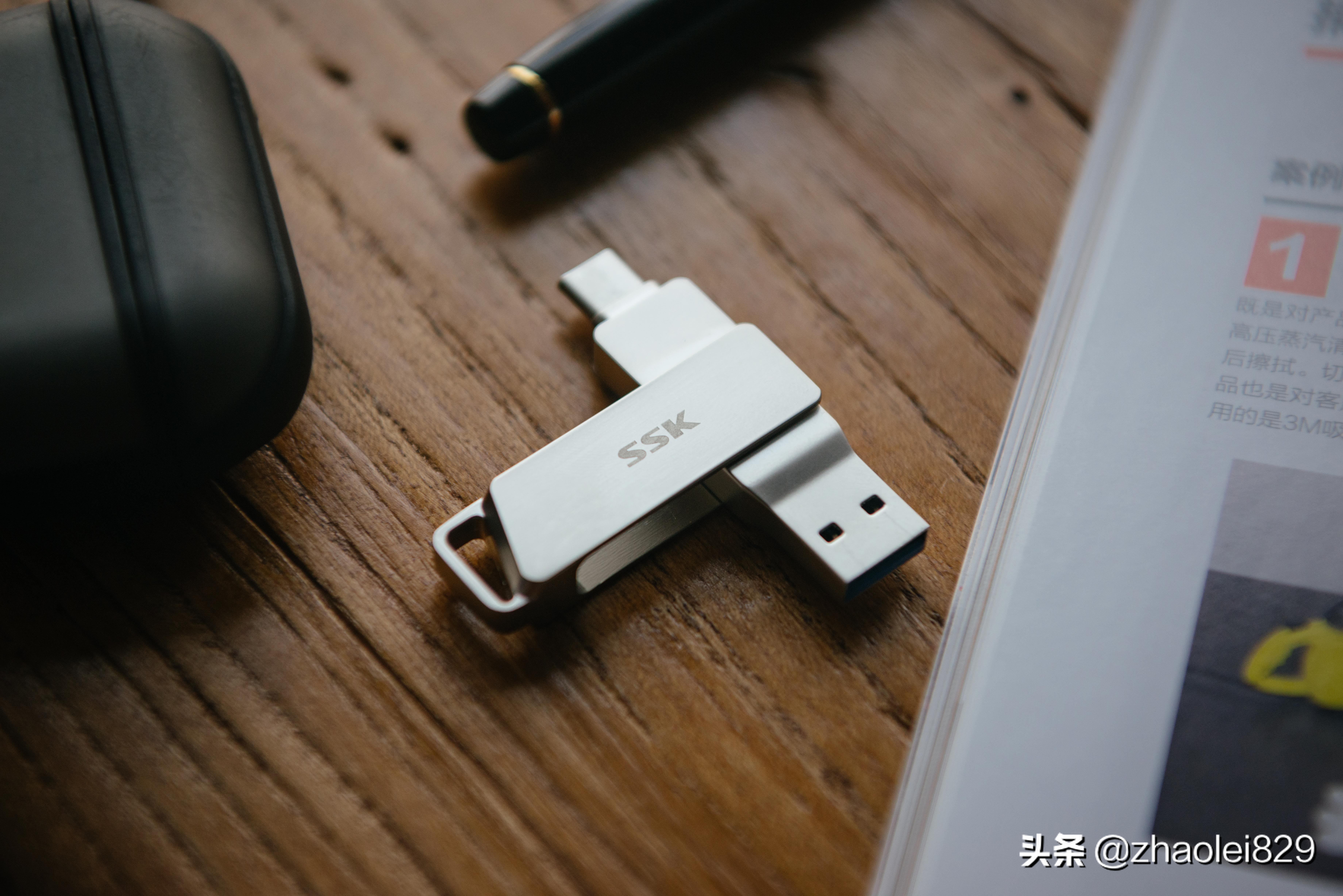 SSK飚王时光手机U盘FDU050使用体验