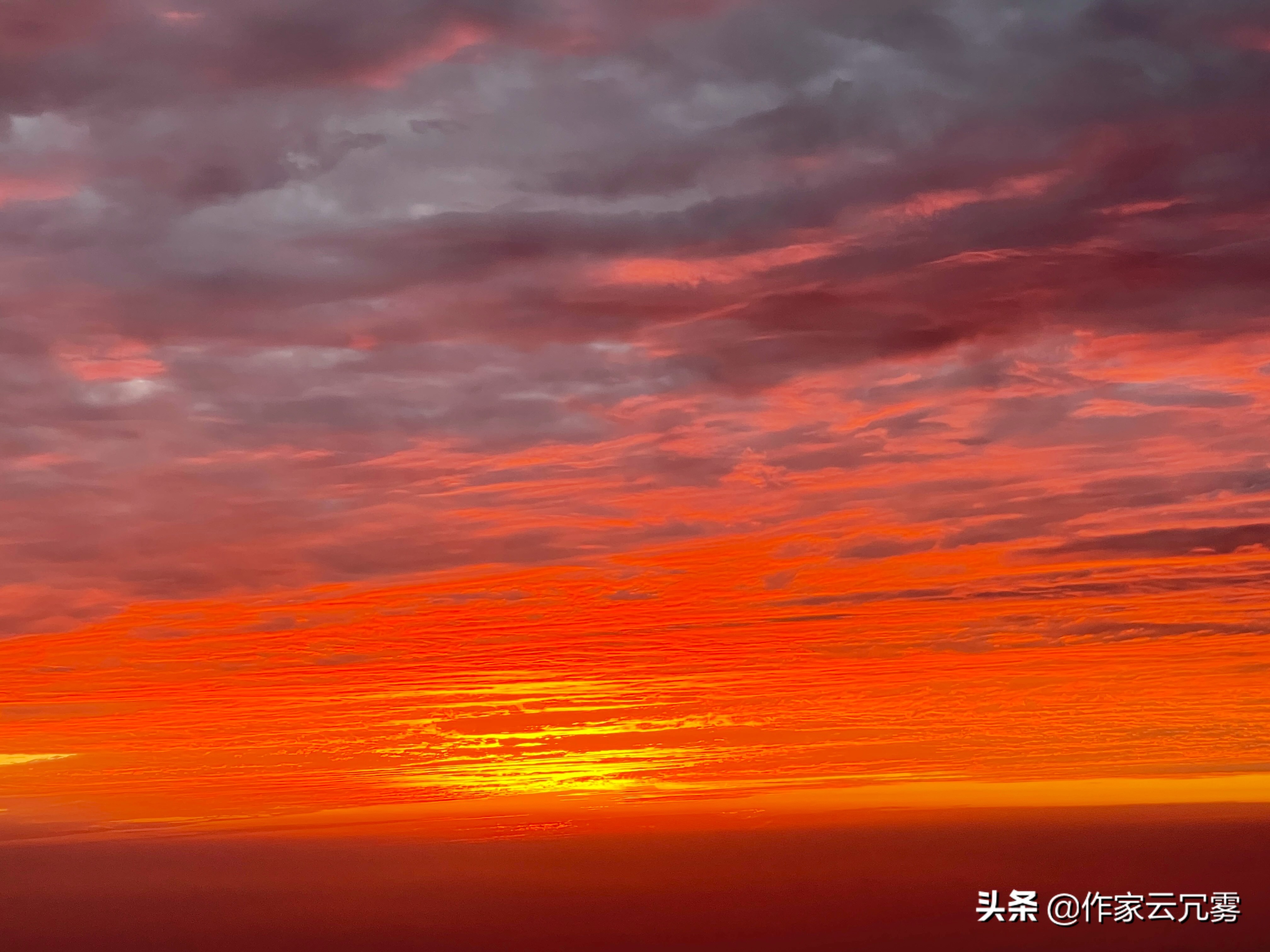 诗词里的火烧云，好景易逝人生无常，珍惜生活的点滴美好