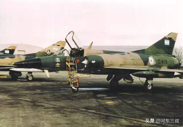 机型对比，1996年空军和马岛战争阿根廷相比并不占优势