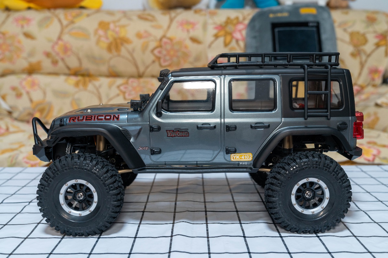 易控1/10 Jeep 牧马人JL+官方全金属升级件，仿真到极致的牧马人