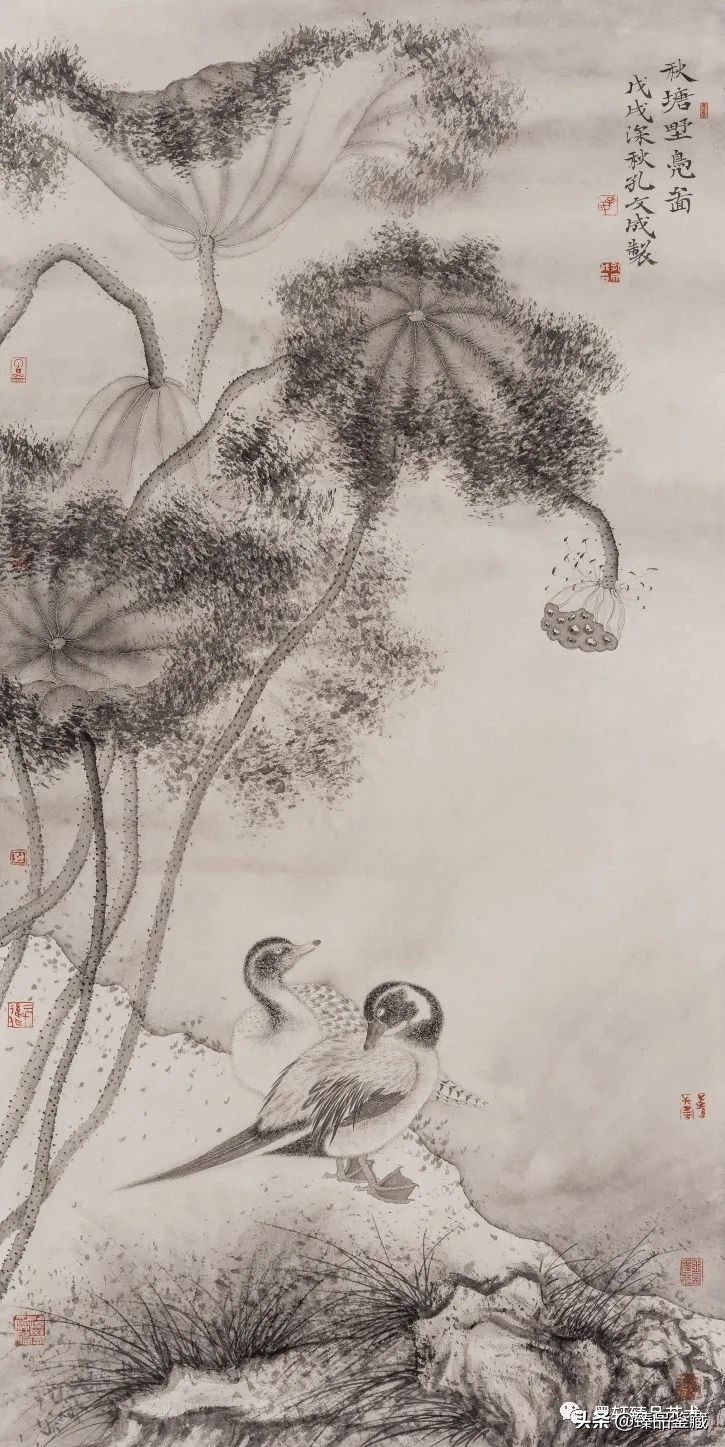 走到黑走到明 | 孔文成花鸟画的脉路