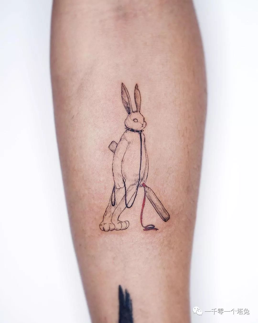 属兔纹身会选择纹在哪个部位_达一风水网