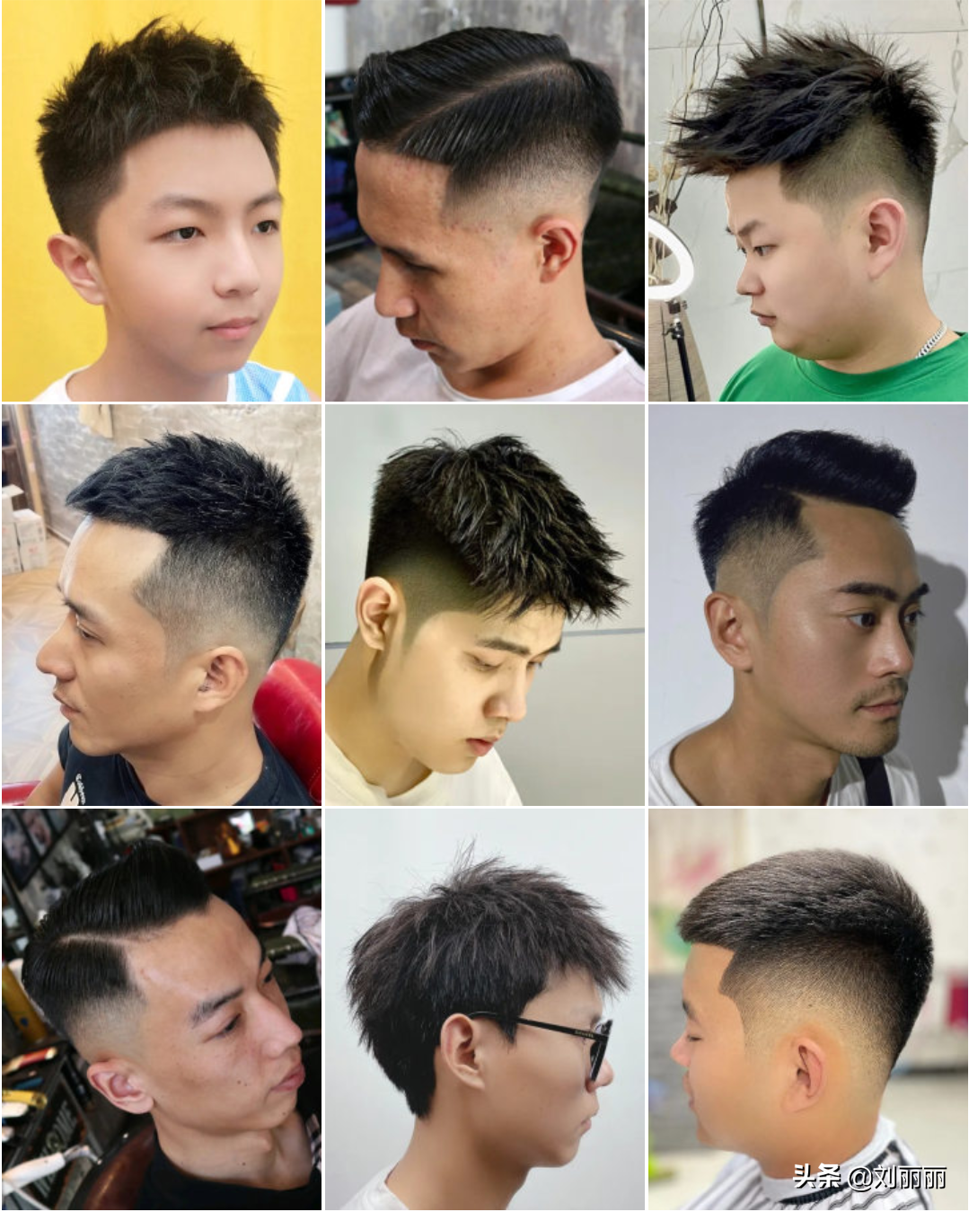 男发想要更多造型，头顶别剪太短，100多款时尚发型供你参考