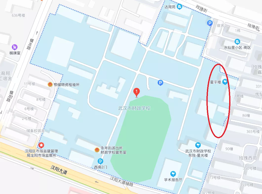 @法考生 武汉考区考点路线图来了，请查收！