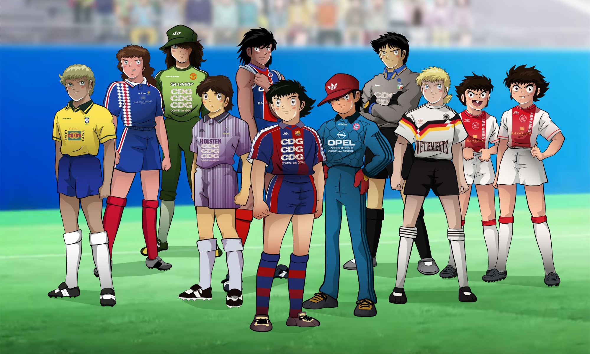 新足球小将ova(一部《足球小将》让日本队把梦照进现实,国漫也该行动