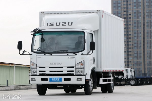 庆铃 五十铃kv100 单排厢式轻卡 蚌埠直降0.5万元