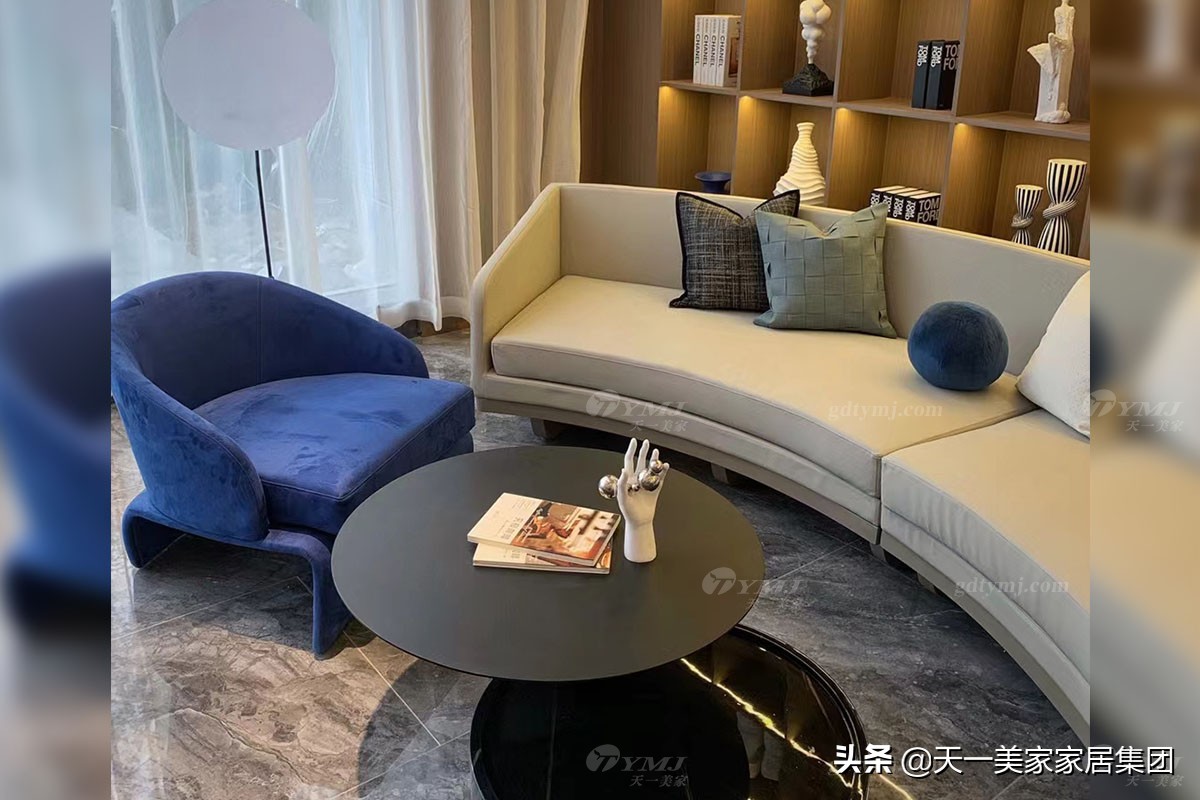 现代时尚售楼部家具工程案例——河南建业.熙和府项目完工