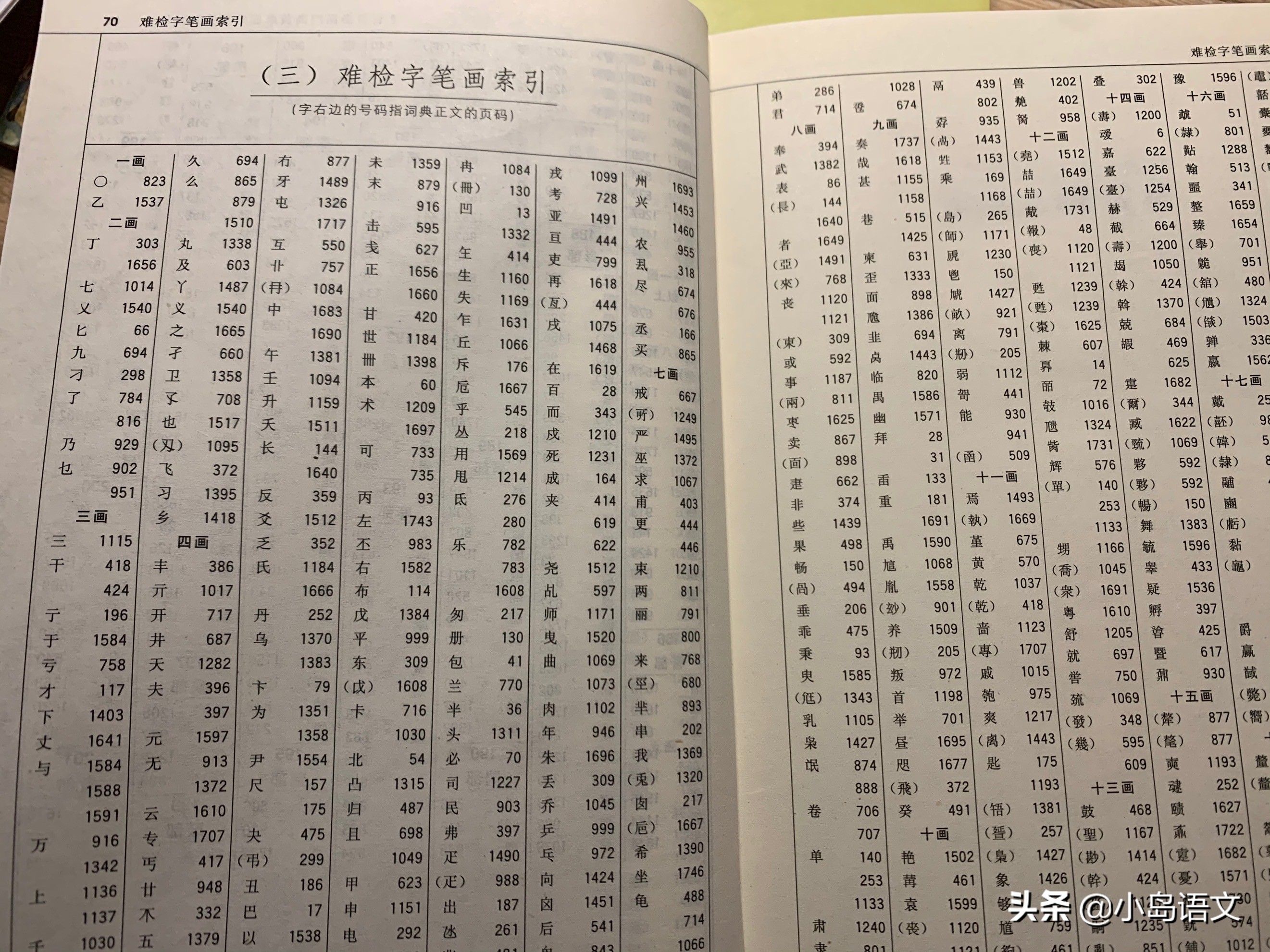 3,查字典的小技巧當我們使用拼音,部首查字法熟練以後,其實可以略過