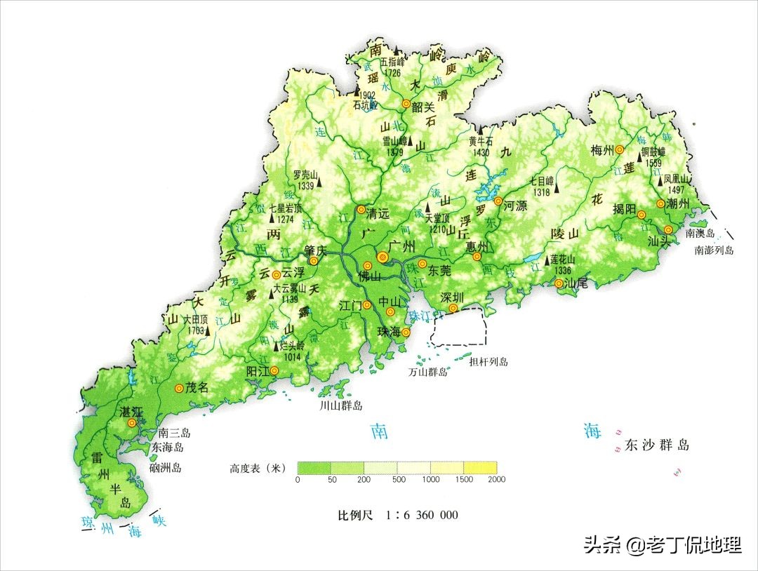 山西河北两省地图（看完就知道这两省的位置在哪）