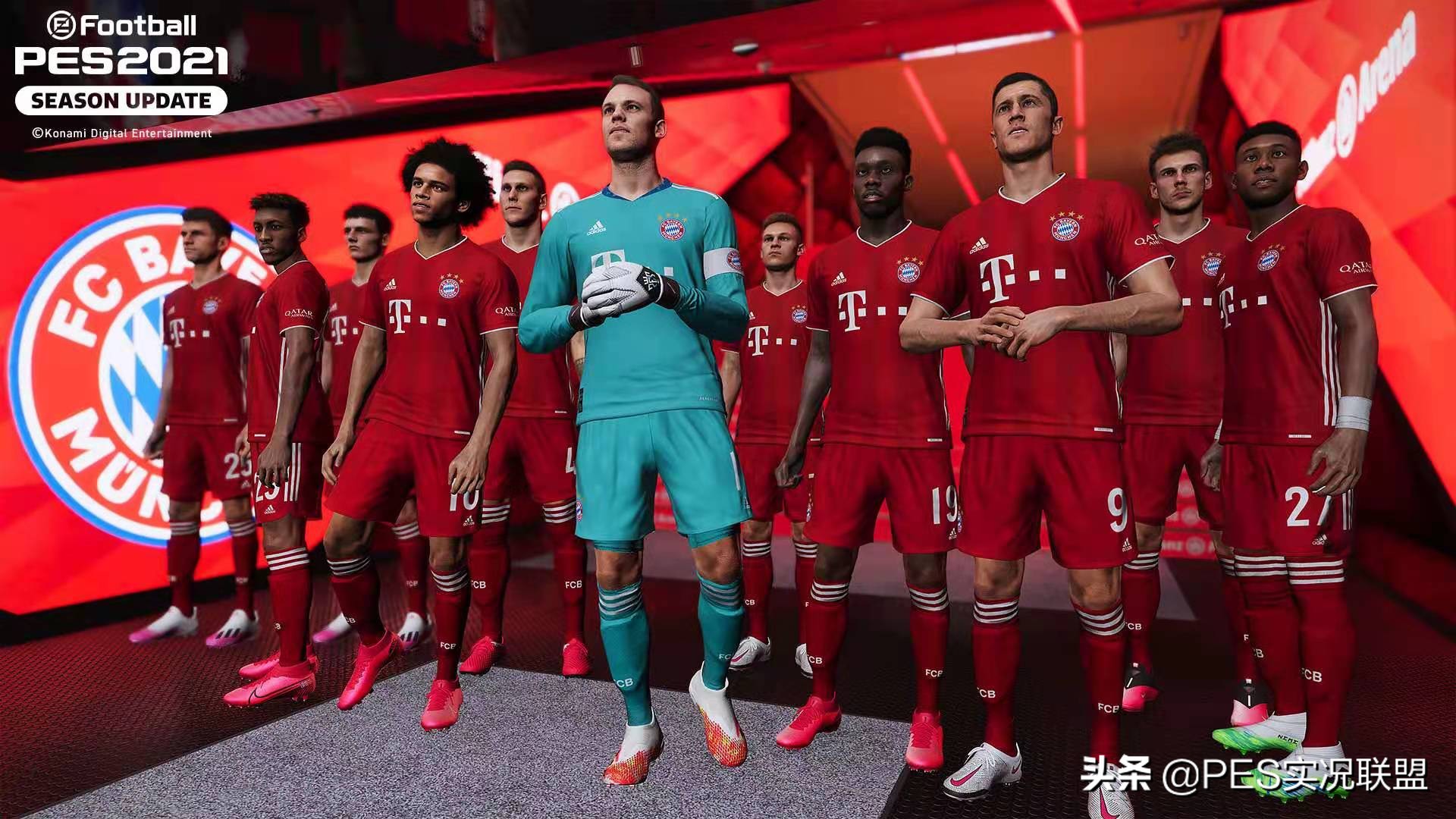 pes2019德甲英文(暴走的德甲班霸！实况足球直营平台4.5拜仁巴萨精选简析)