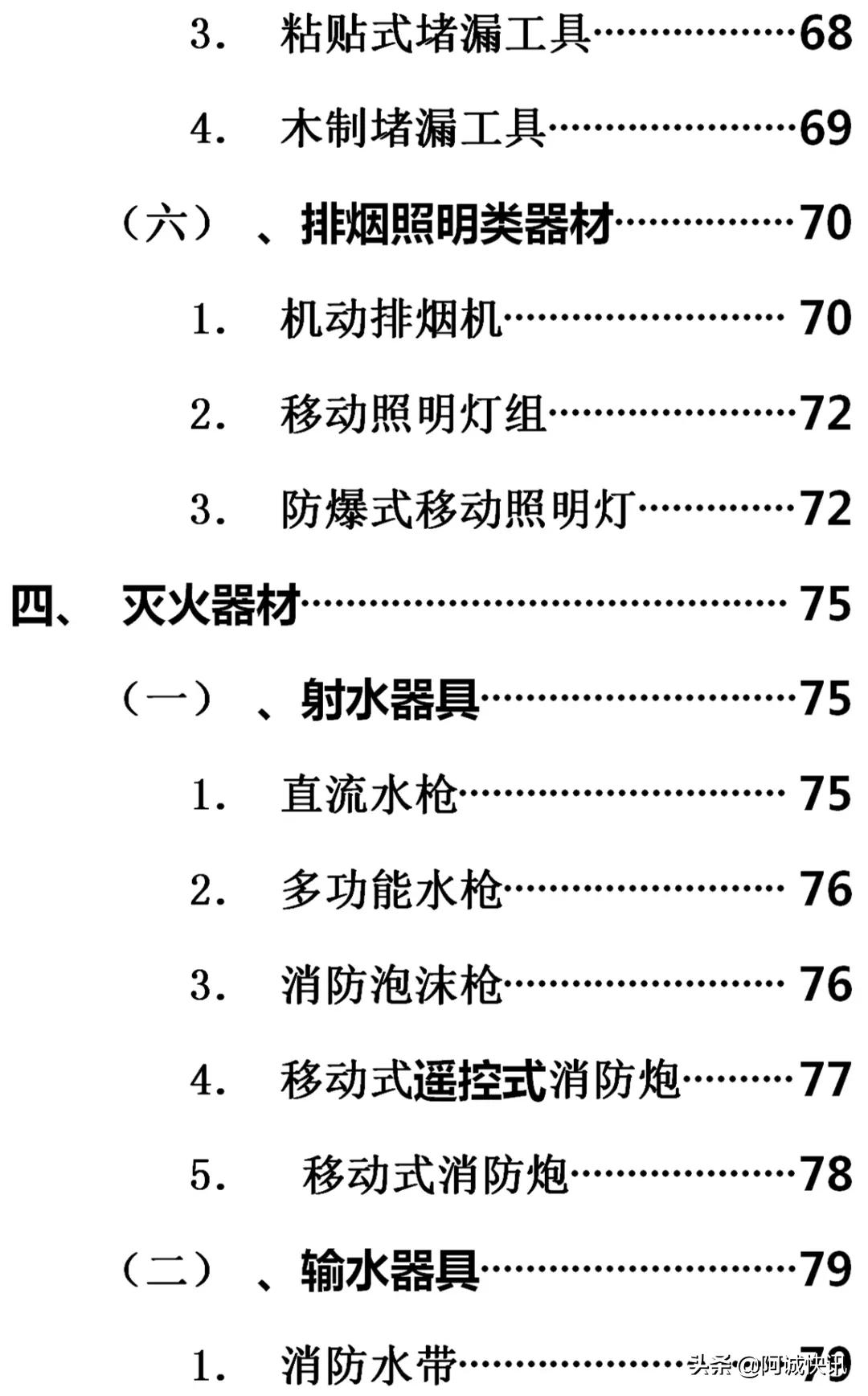 消防队最新装备器材实战手册