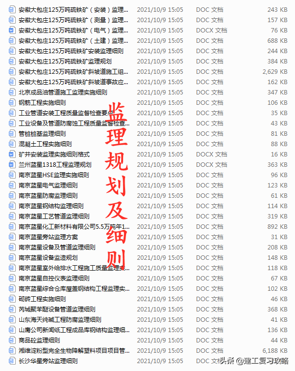 监理不好干？150套监理细则大全，理论与实践相结合，规范又实用