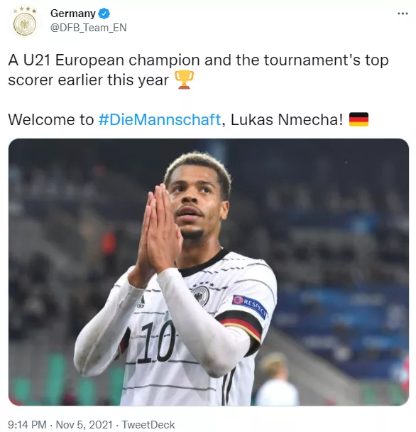 2019德国欧青赛大名单（22岁德国新中锋！在两届欧青赛决赛破门，成为葡萄牙青年队的克星）-趣拿体育