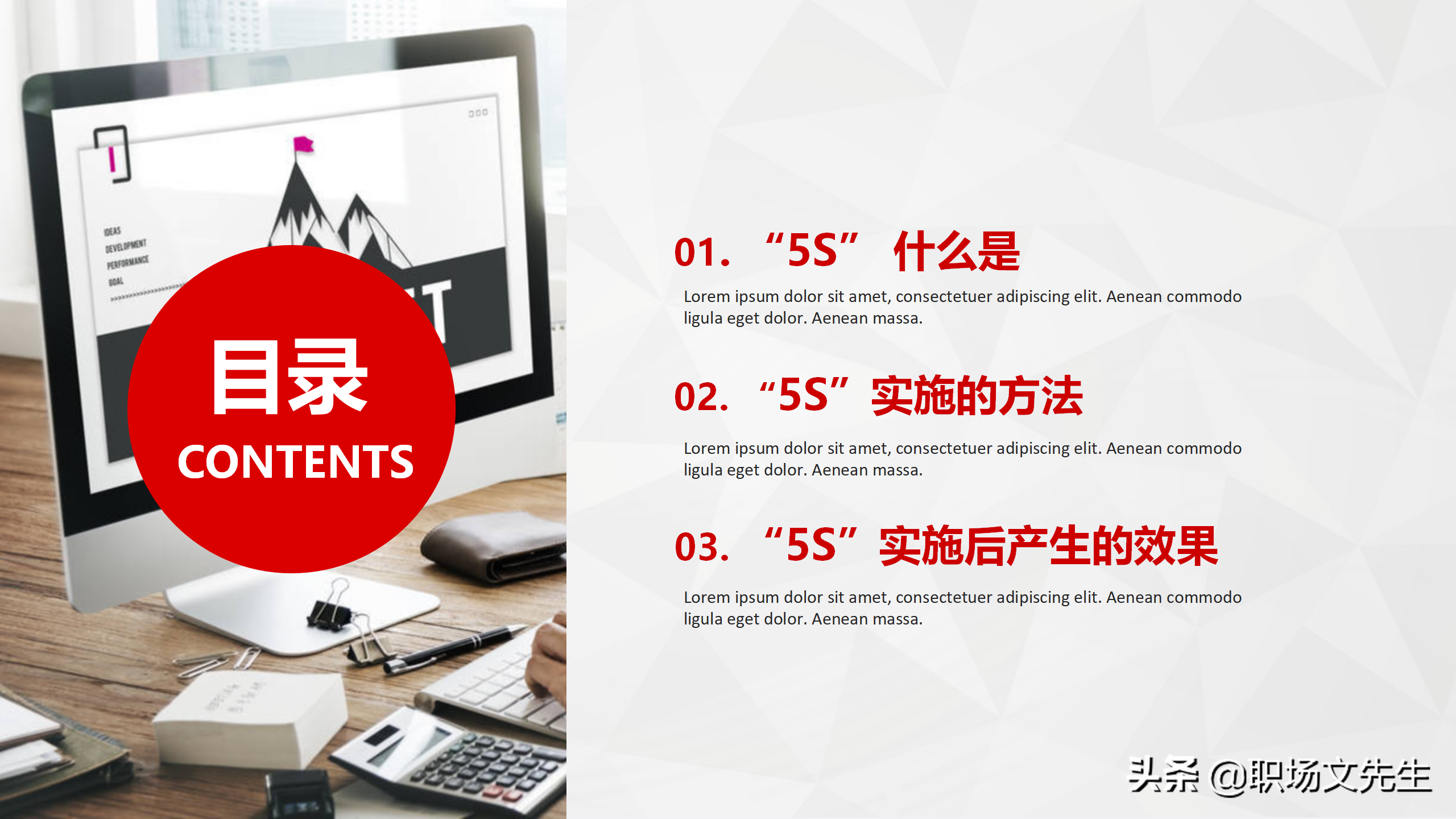 5S活动始于素养，终于素养，29页5S管理培训PPT，5S实施的方法