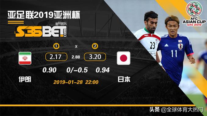 亚洲杯 伊朗VS日本 2019-01-28 22:00