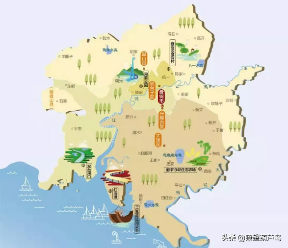 丹东旅游地图(青岛旅游地图)