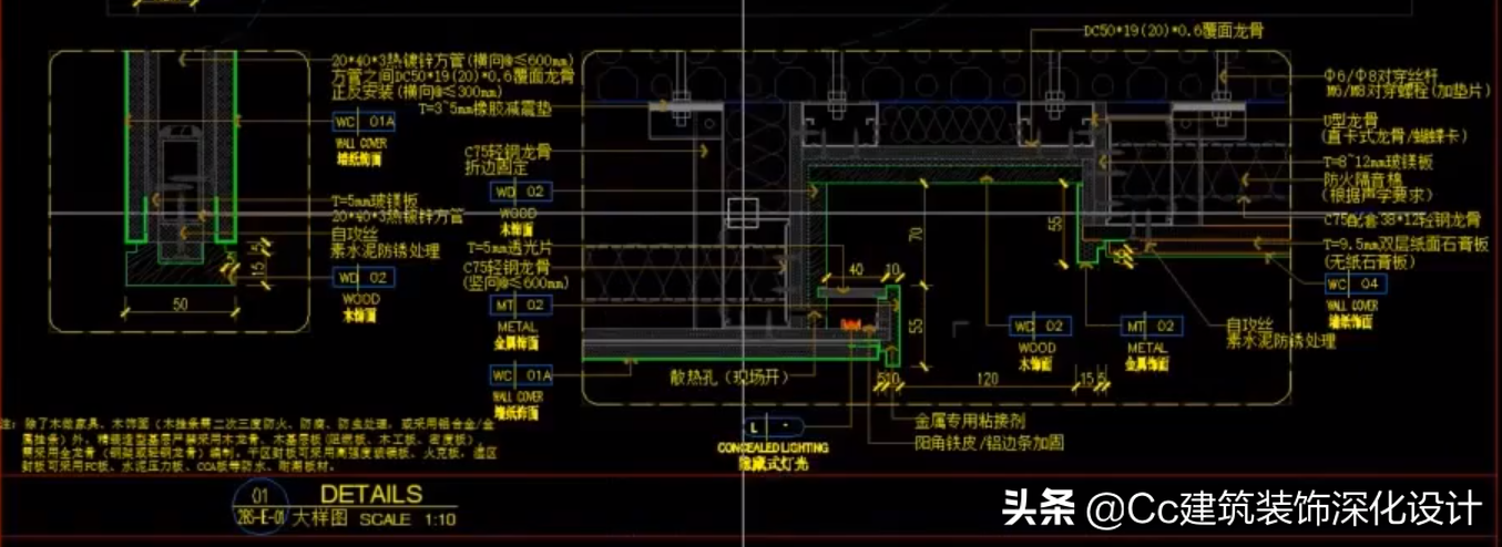 酒店专项隐蔽墙身节点管控标准解析