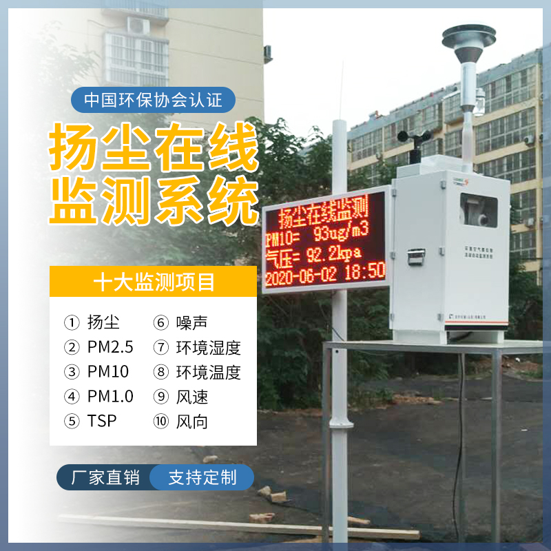 智慧工地為什么要布設揚塵監測系統？