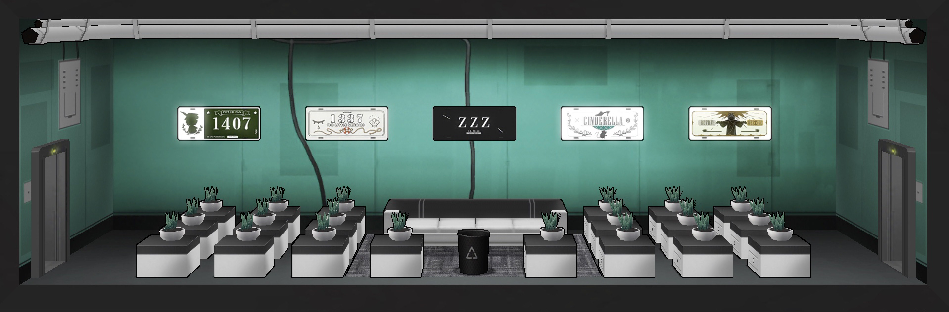 明日方舟宿舍装修，来看看大佬们的布置，简直美呆了