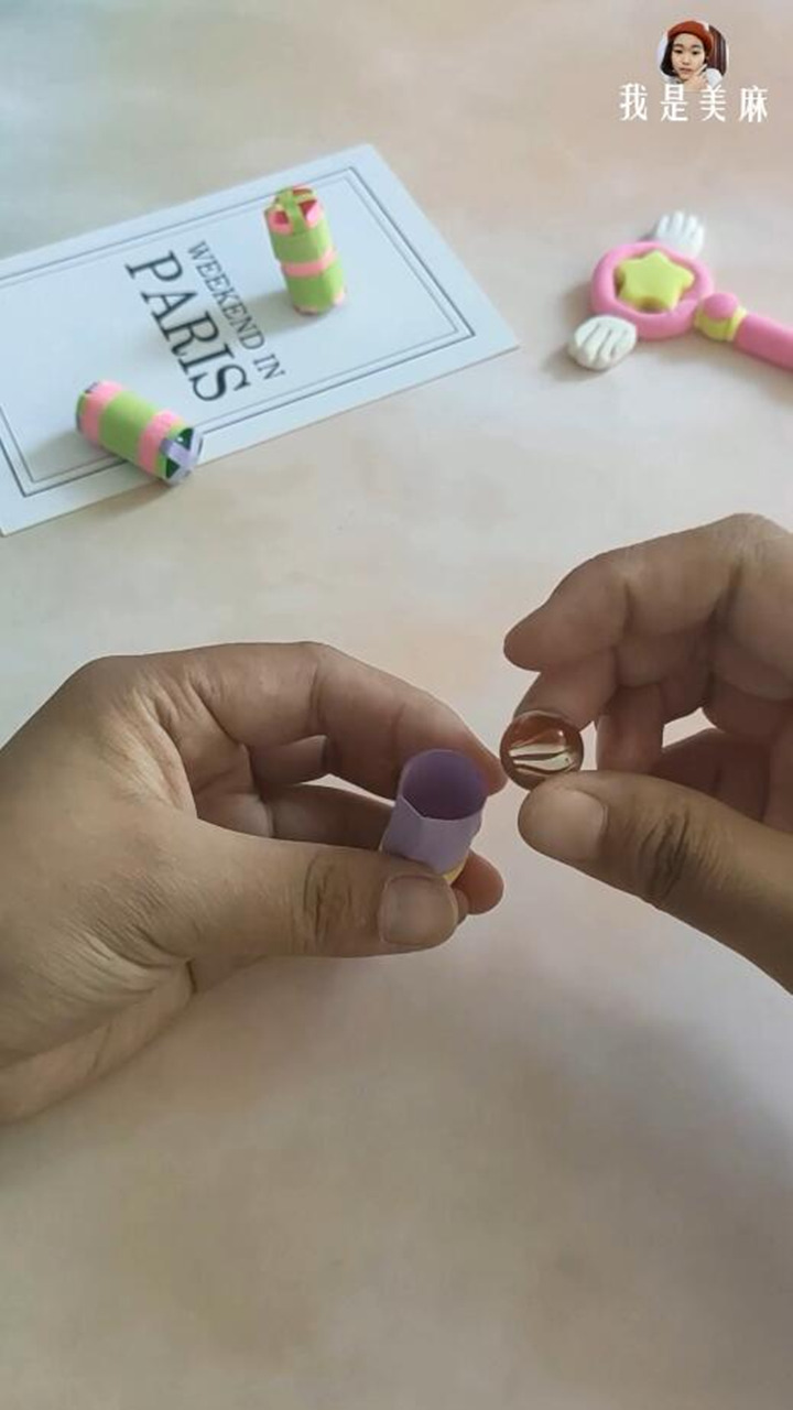 非常好玩的自动翻滚不倒翁，做法超级简单，手残党5分钟就能完成