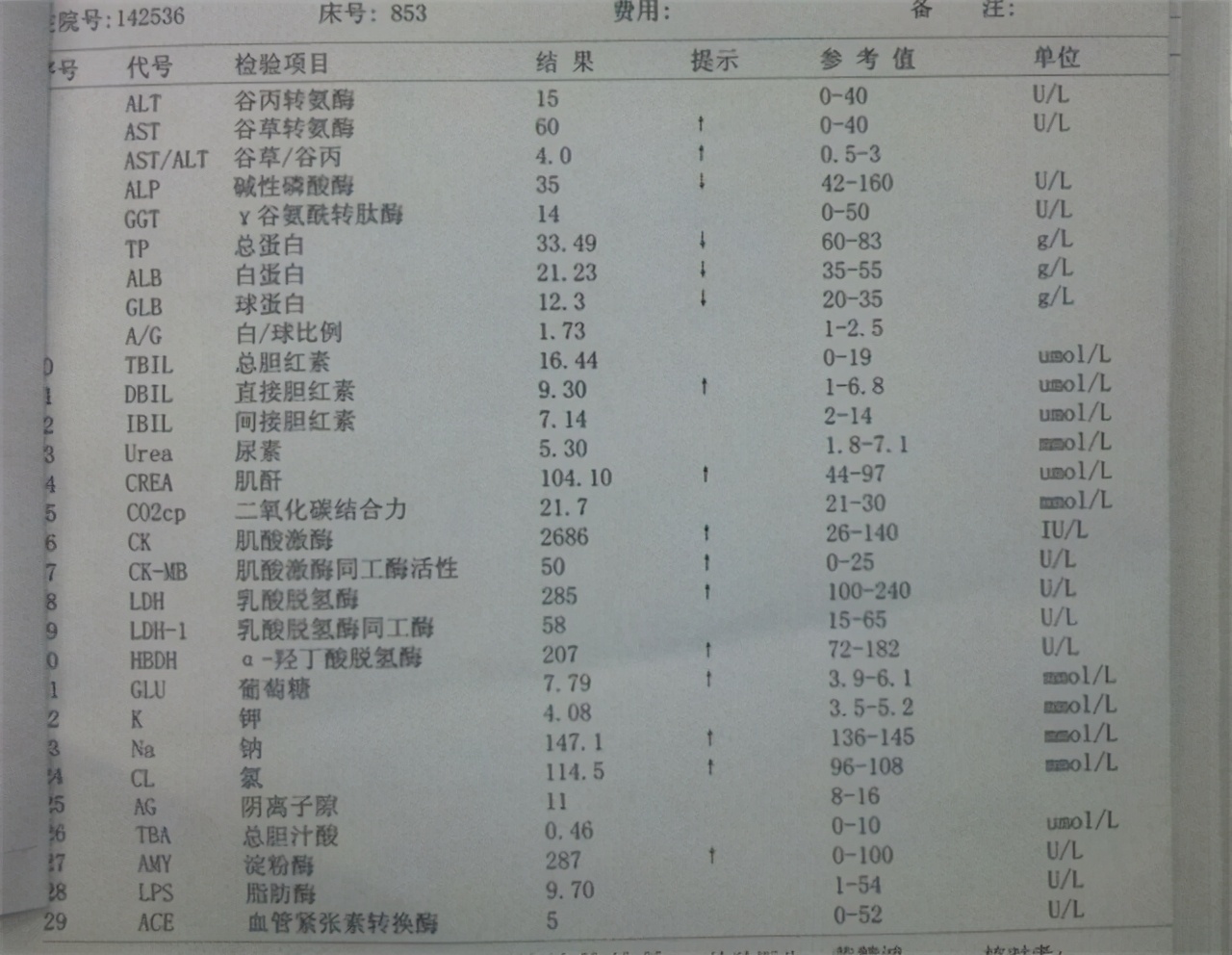 血常规检查化验单怎么看？医生：并不是有箭头就不正常