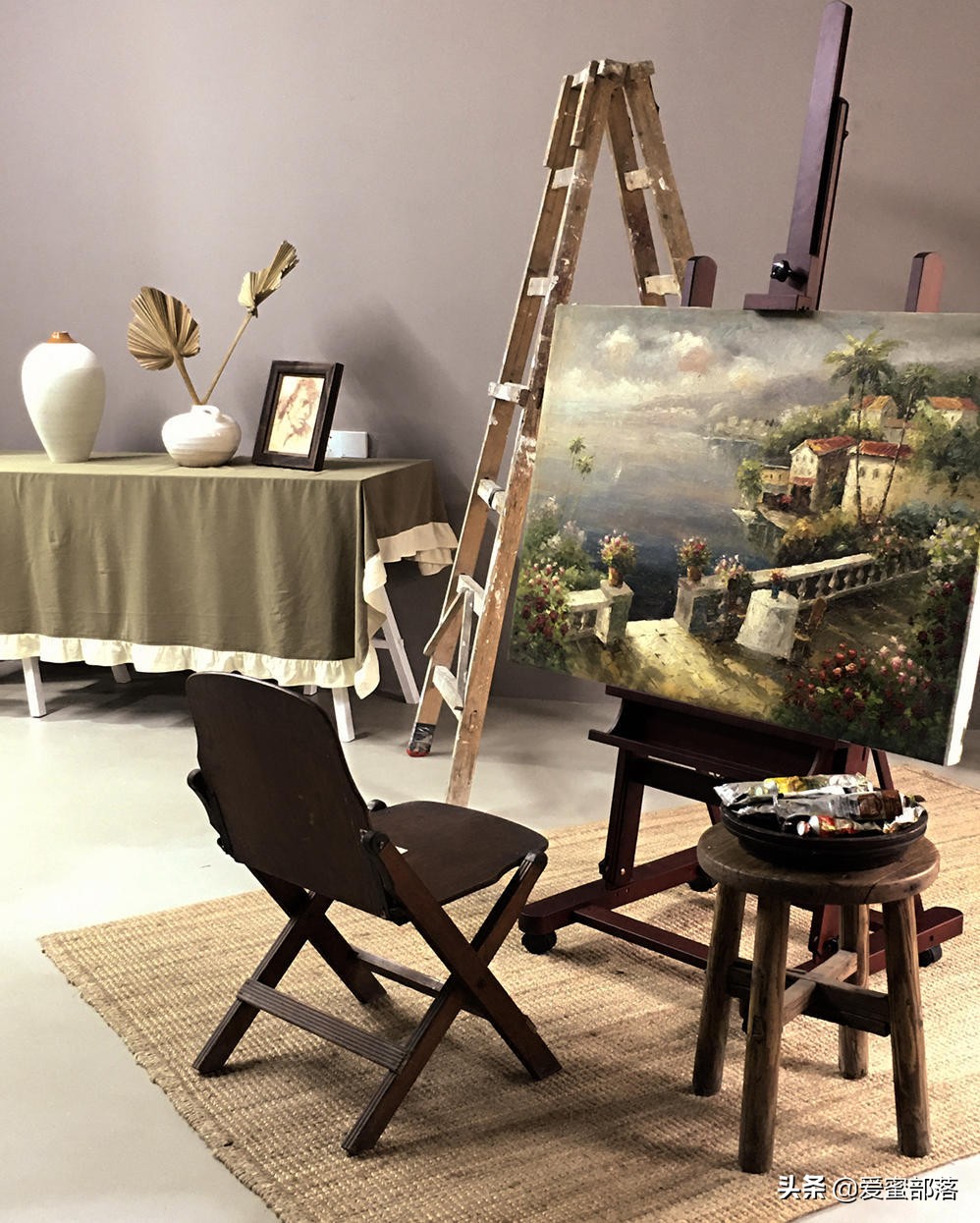 仿佛来到了爱琴海，杭州摄影基地，半城House画室