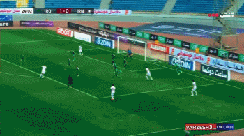 伊朗队最后一分钟踢进制胜球(骚乱中的伊拉克 92分钟2-1绝杀伊朗！首都壮观一幕)