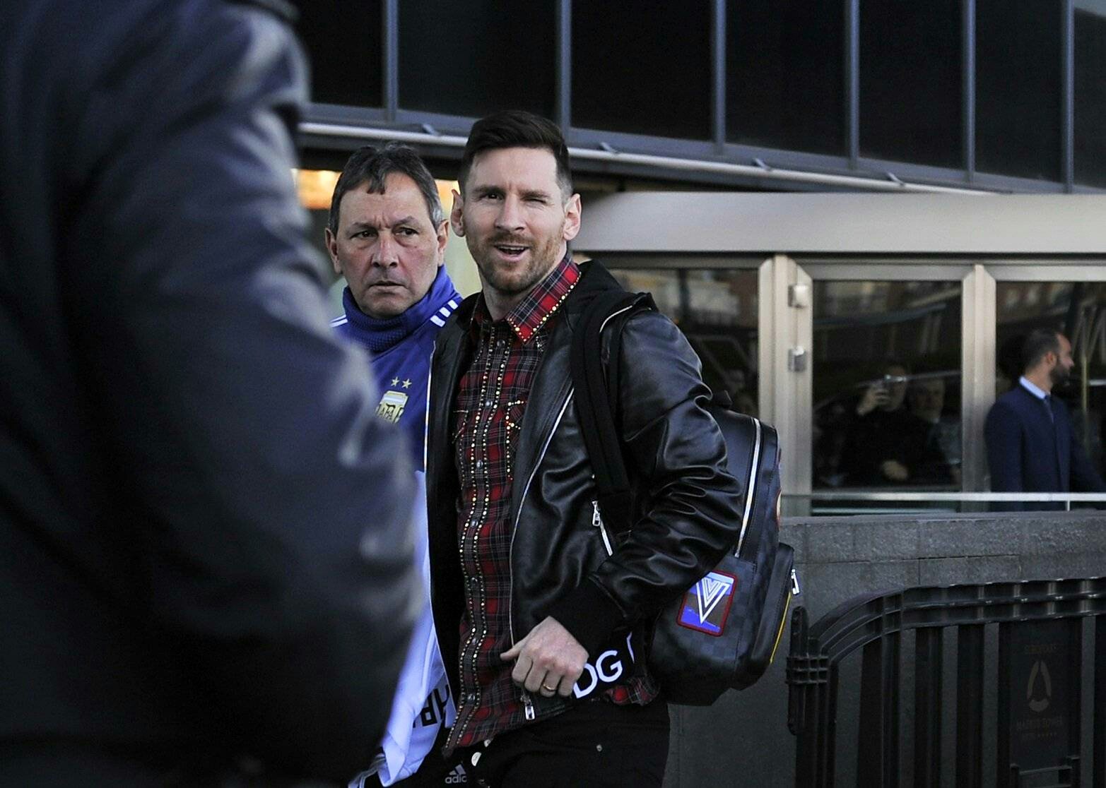 梅西世界杯裤子(潮男梅西!