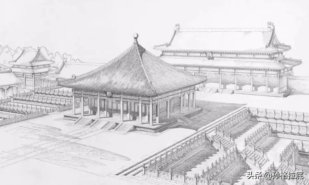 黑白故宫，极度舒适的建筑线条美学