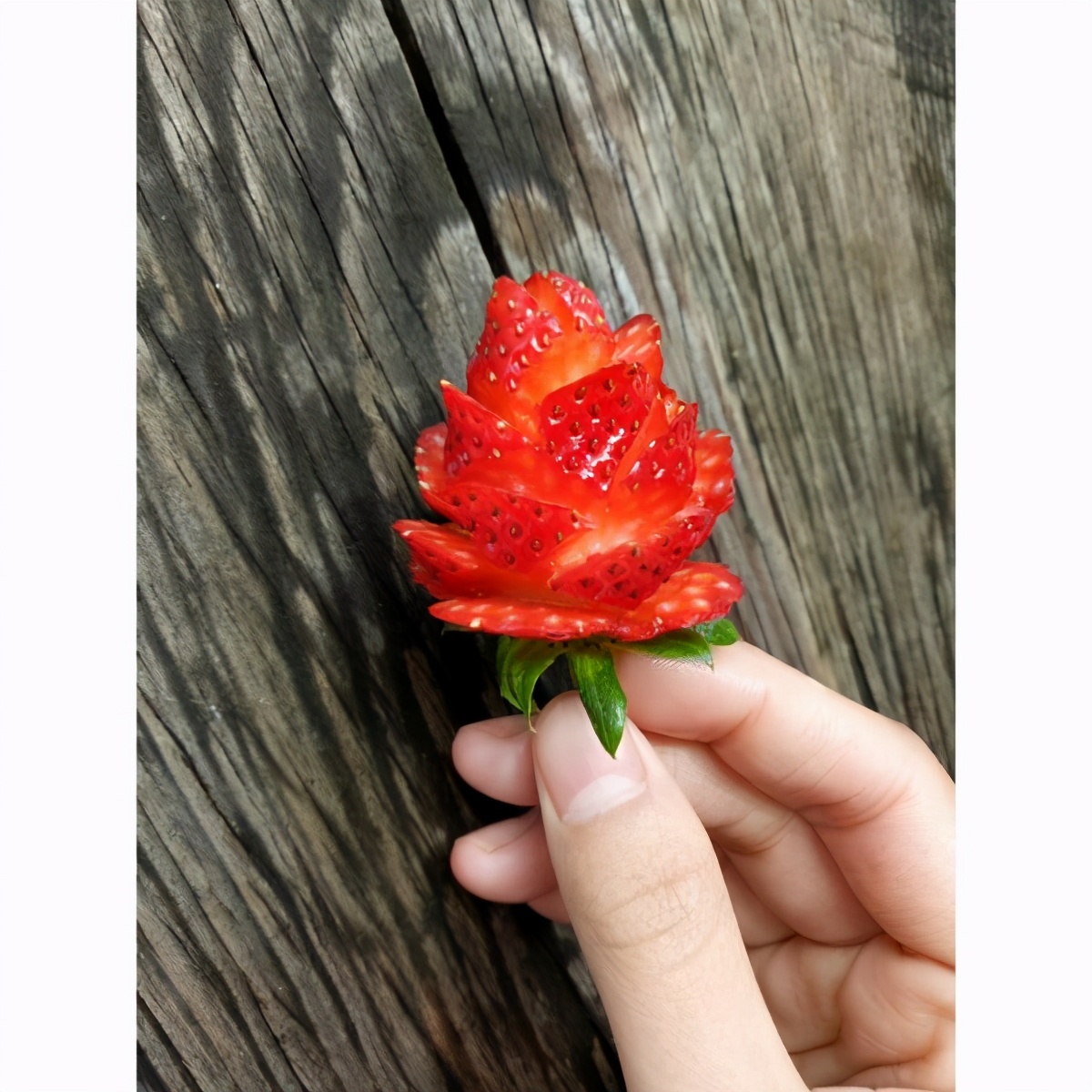 关于草莓干的说说配图「简短」 _qq说说网