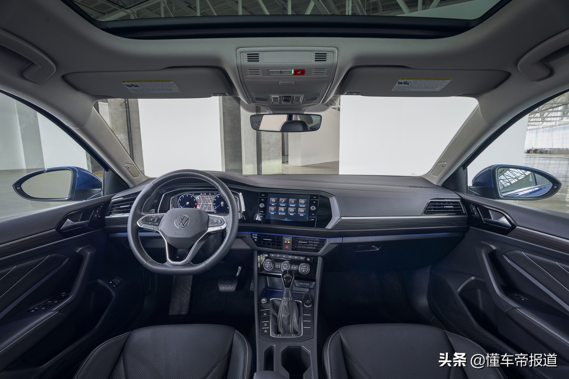 新车 | 迎战思域？一汽-大众新款速腾实车曝光，配悬浮中控屏