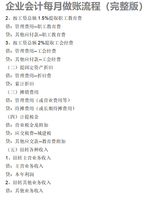 新手会计上岗都看了：企业会计日常做账流程（共82页）打印即用