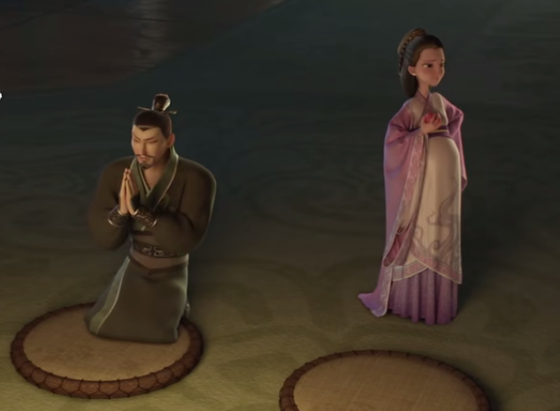 在第十二回"陈塘关哪吒出世"中写道"元配殷氏,生有二子,长曰金吒