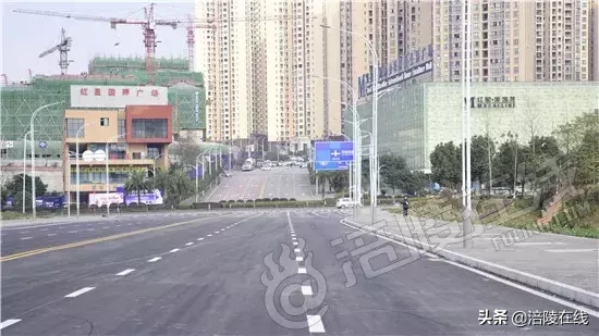 重磅！涪陵新区这两条大道验收完工！以后走这里好方便！