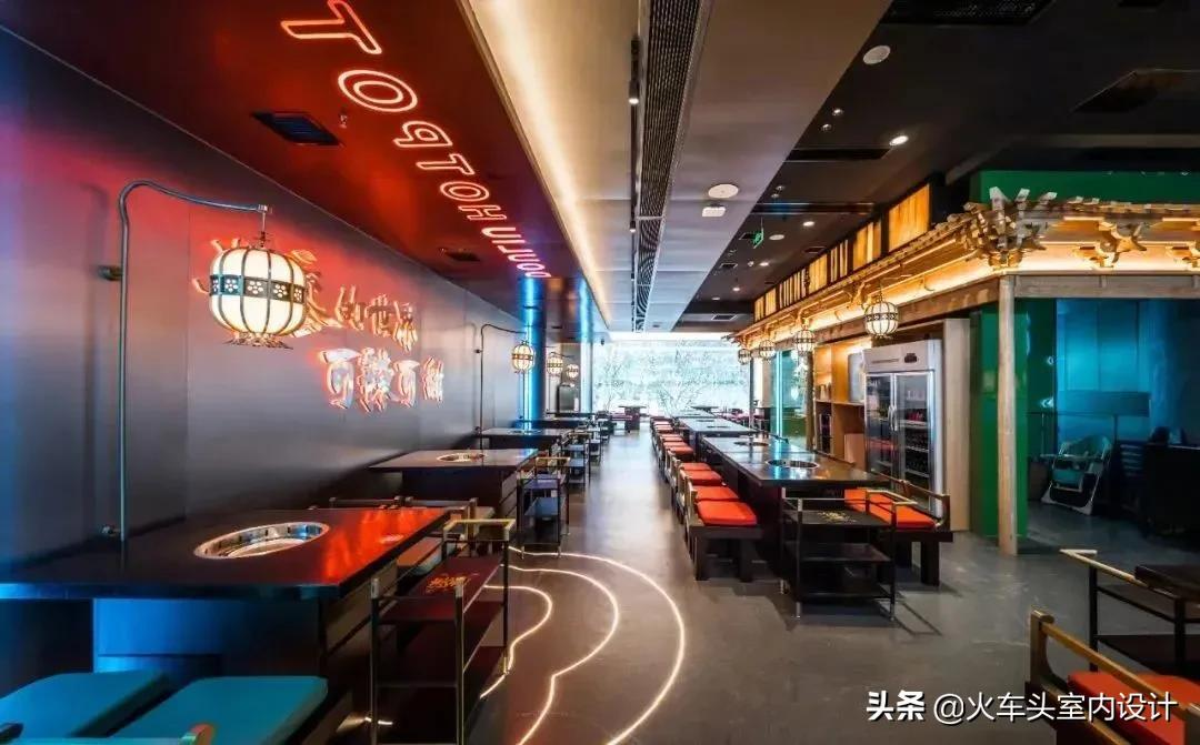 为啥明星都喜欢扎堆开火锅店？6套明星火锅店设计