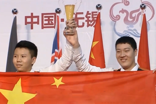 斯诺克世界杯2015视频（回顾丨2015斯诺克世界杯，希金斯大败，少年周跃龙颜丙涛一战扬名）