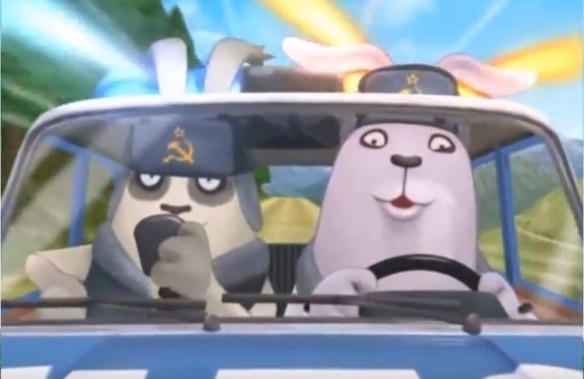 越狱兔第三季全集连播(童年动画《逃亡兔》拟人，变成男神后还记得他们名字吗)