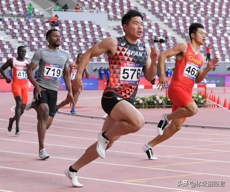 多哈世锦赛男子100米(男子100米世界最新排名：苏炳添跌落至第75 谢震业亚洲最高进前十)