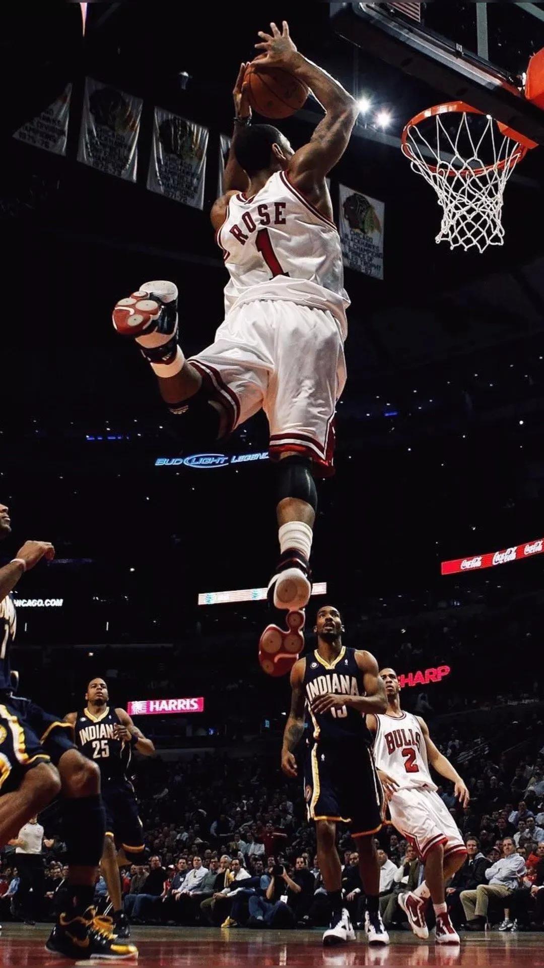 德里克罗斯壁纸(篮球壁纸第三期:一直绽放的风城玫瑰德里克-罗斯)