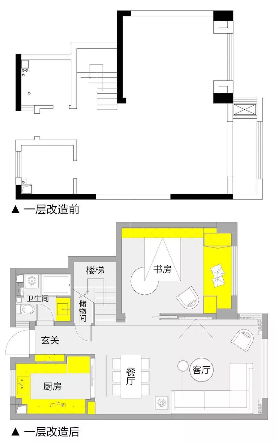 医生真会玩!130㎡现代复式楼,功能多达9种的书房,不想出门了