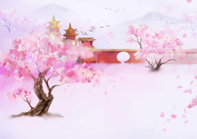 桃花赞：春日娇娆，粉面含情绽芳华