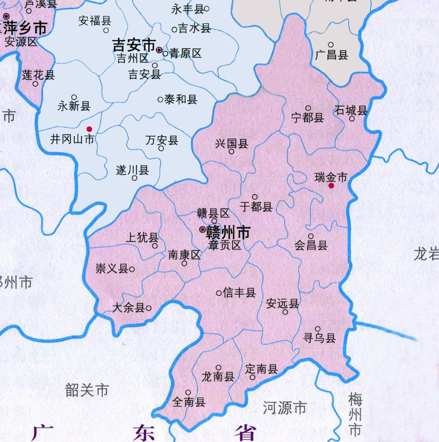 51万人,宁都县常住人口为70.24万人,信丰县常住人口为67.