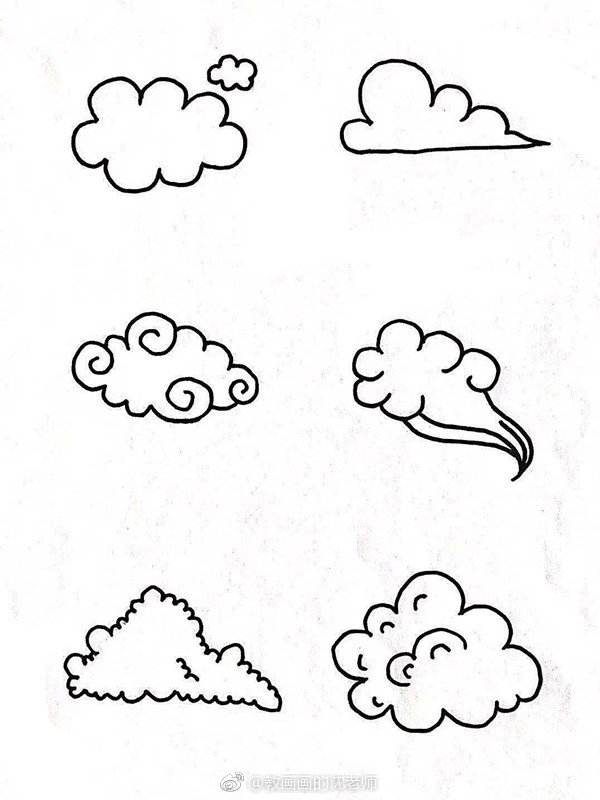 还不会画日月星辰?很简单的可爱简笔画学起来