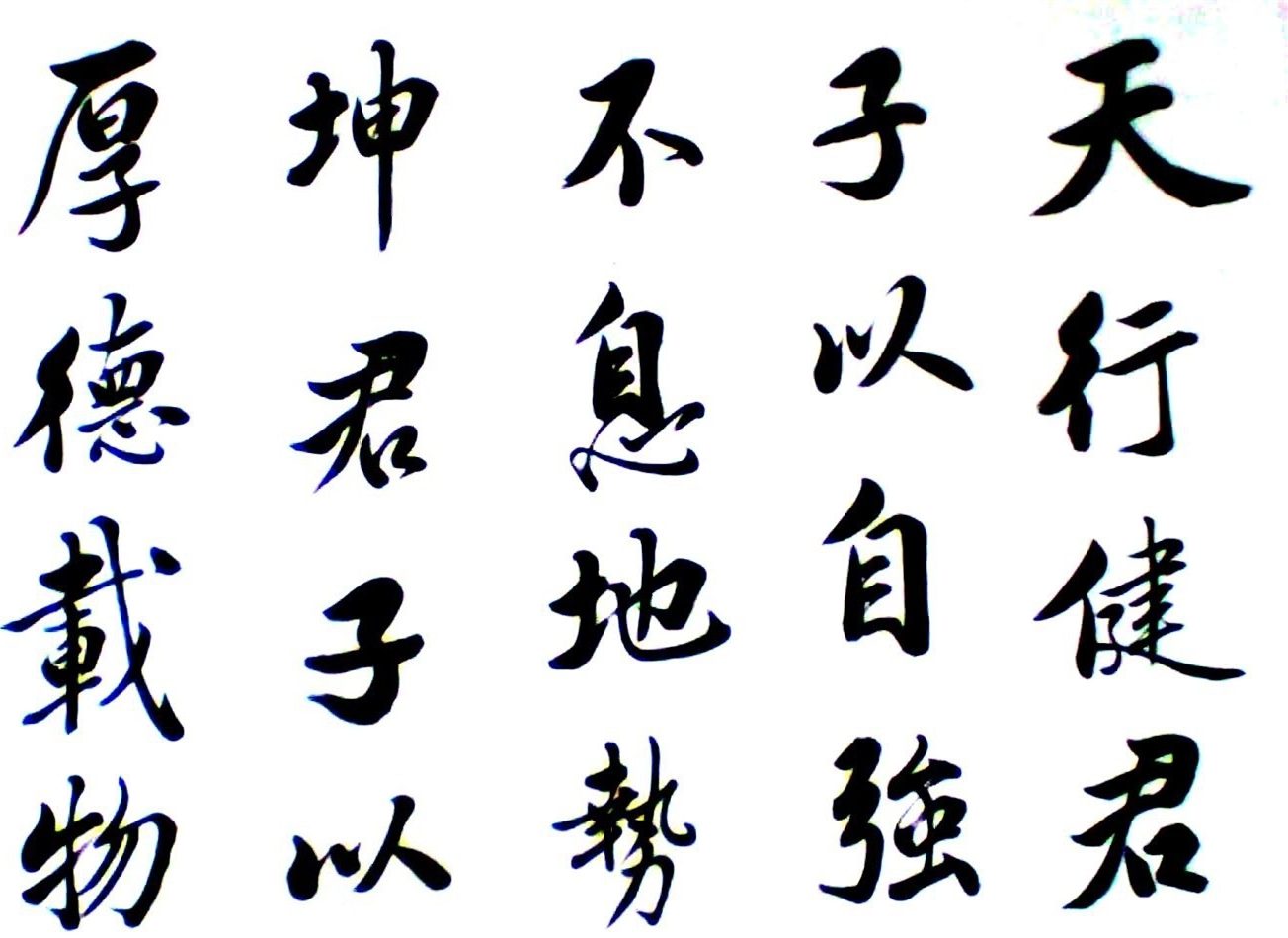 天行健地势坤随风巽_易经天行健八句话原文解释
