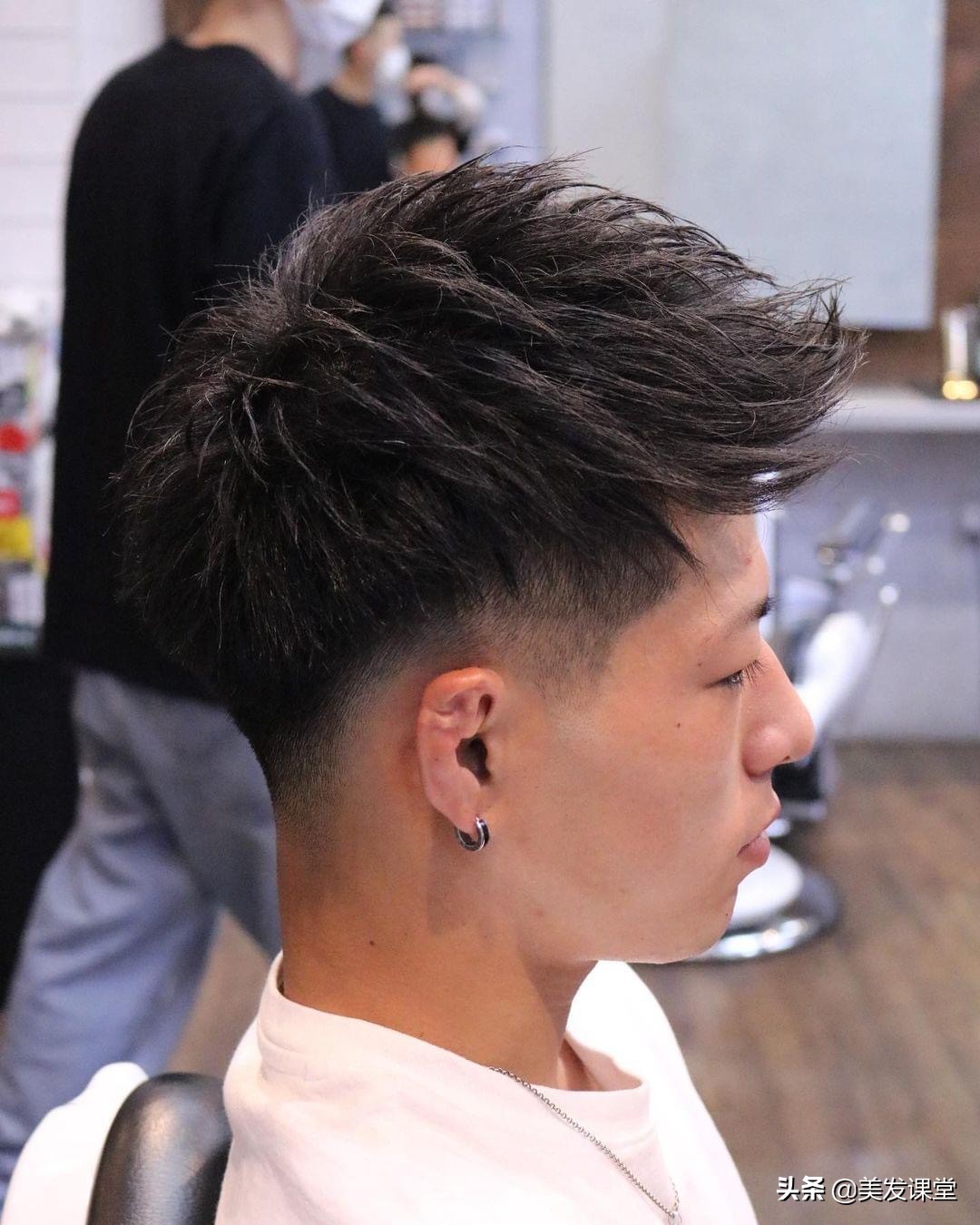 20款男生粗硬发发型,纹理头,短油头,剪完马上变身清爽潮男