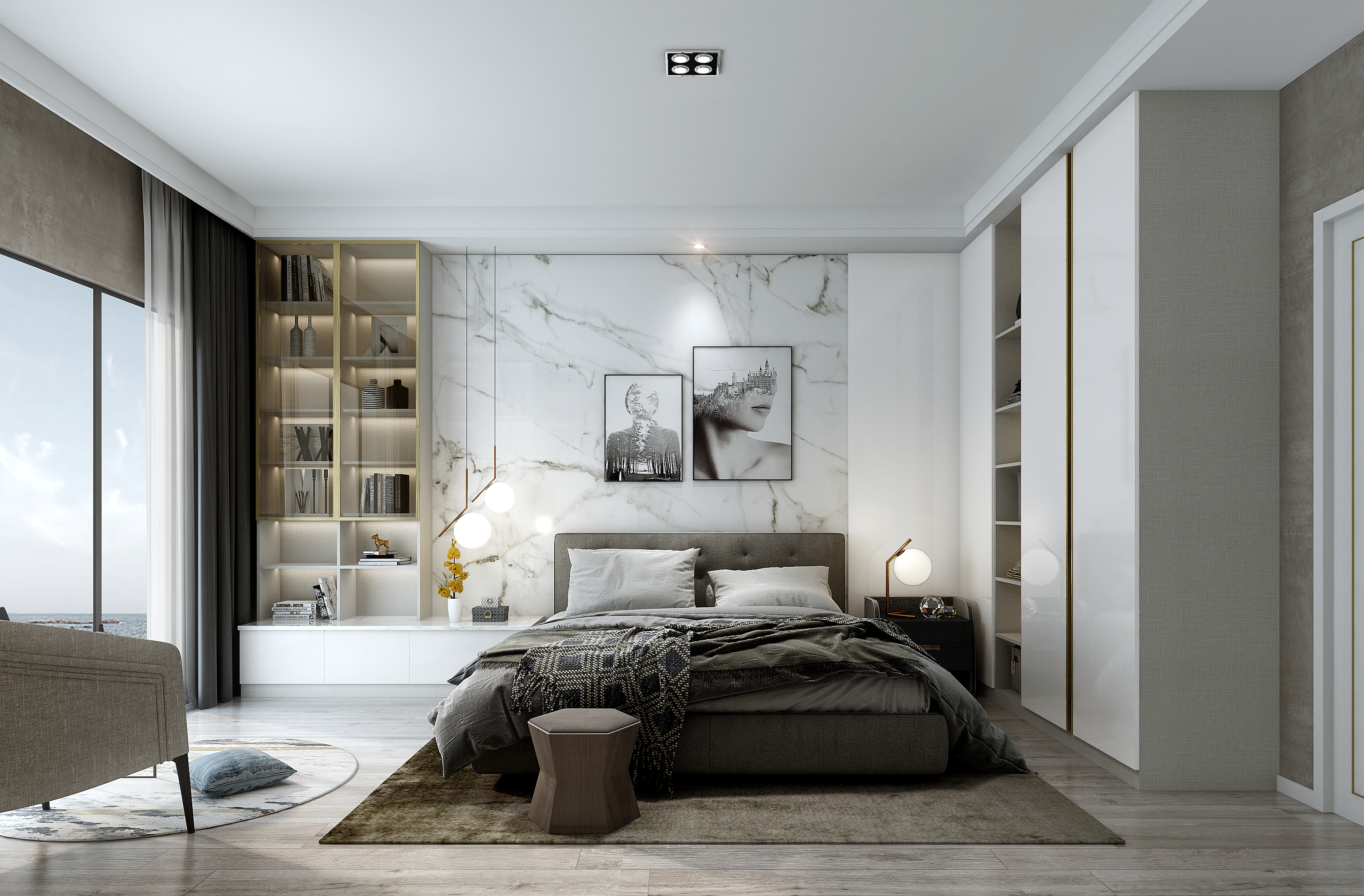 室内墙体装修主要有三方面的效果