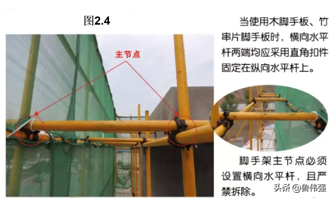 扣件式钢管脚手架施工细部节点图文详解