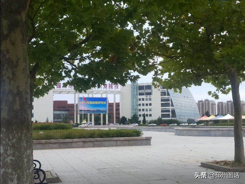 美丽的校园，威海职业学院