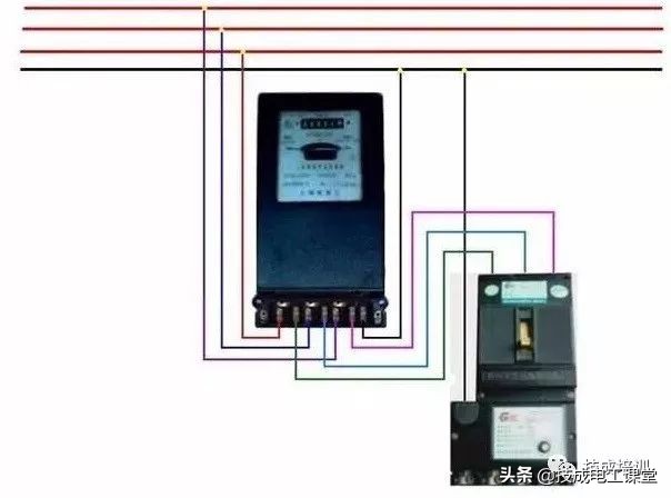 涨知识，家用电表的原来是这样接的！