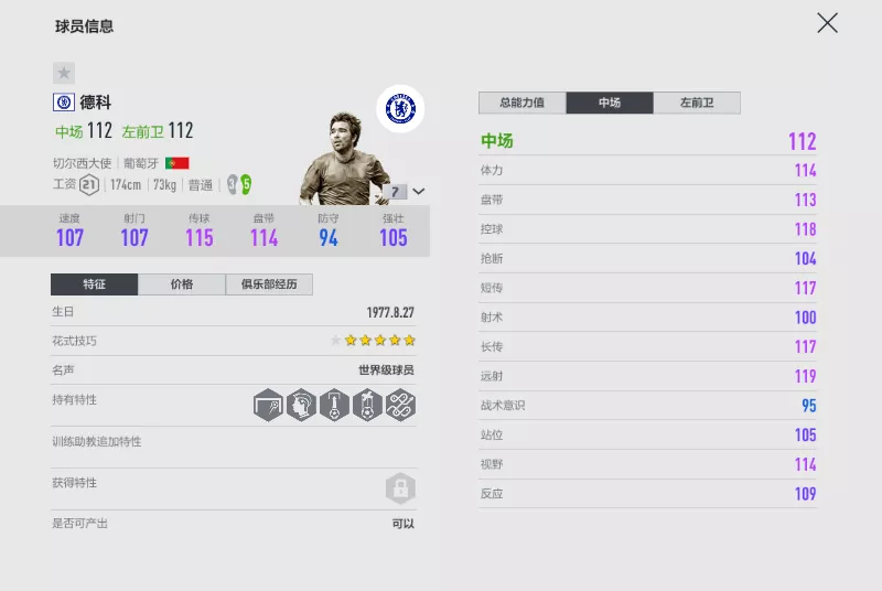 fifaol4切爾西套（FIFA ONLINE 4 切爾西大使賽季測評（三）-邊路篇）